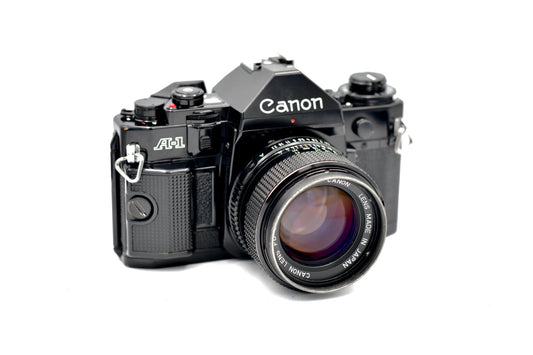 Canon A-1 + Canon NewFD 50mm 1.4