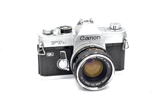 Canon FTb + Canon fd 50mm 1.8