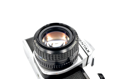 Pentax K1000 + Pentax-A SMC 50mm 1:1.4