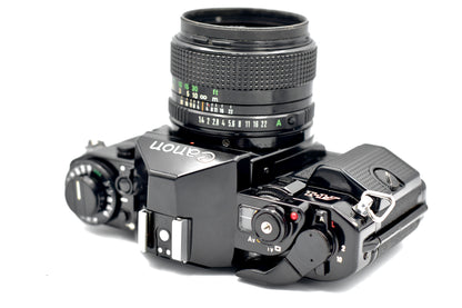 Canon A-1 + Canon NewFD 50mm 1.4