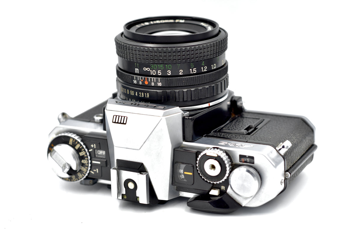 Fujica AX-5 + Fujinon 50mm 1.9