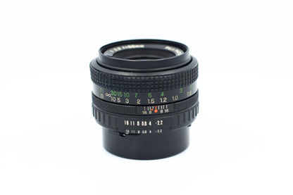 Fuji X-Fujinon 50mm 1:1.9