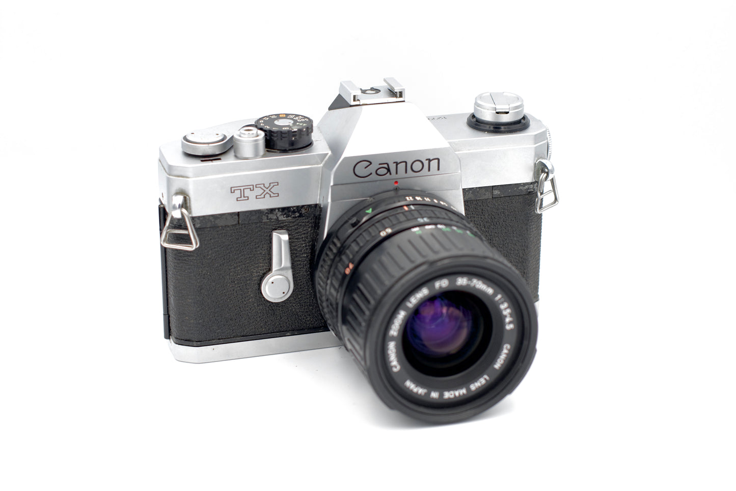 Canon FX + Obejctif Canon New fd 35-70mm 1:3.5-4.5