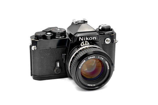 Nikon FE + Nikkor 50mm 1:1.4