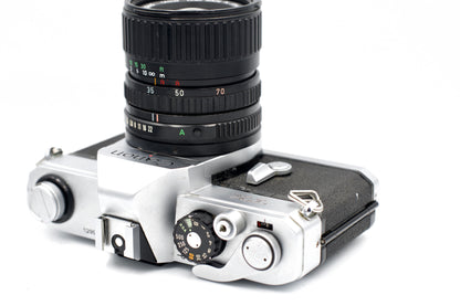 Canon FX + Obejctif Canon New fd 35-70mm 1:3.5-4.5