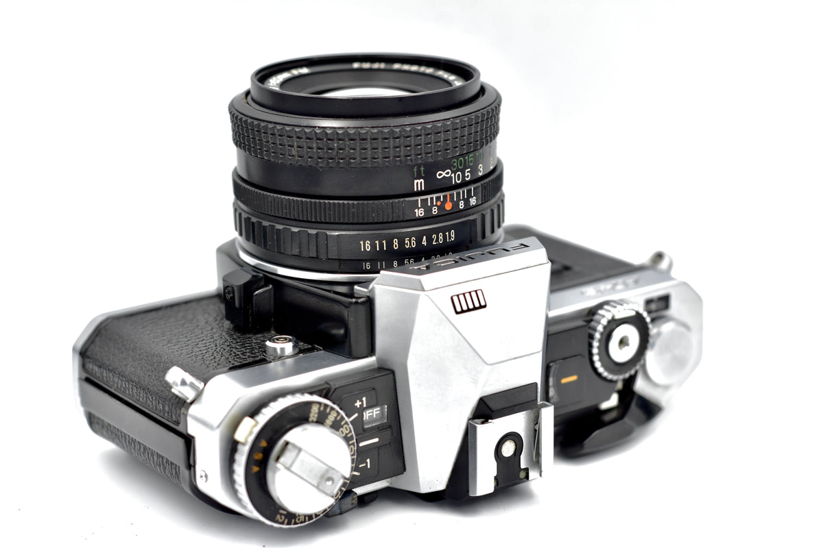 Fujica AX-5 + Fujinon 50mm 1.9