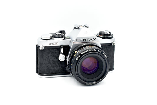 Pentax ME + Pentax-A 50mm 1:2
