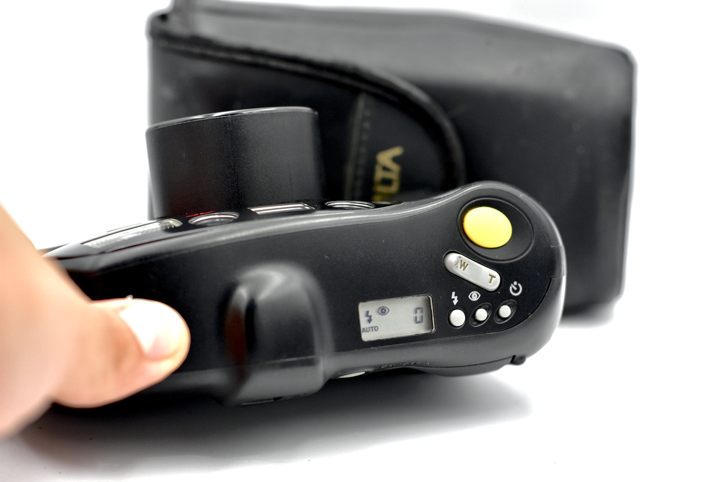 Minolta riva zoom pico + Housse de protection