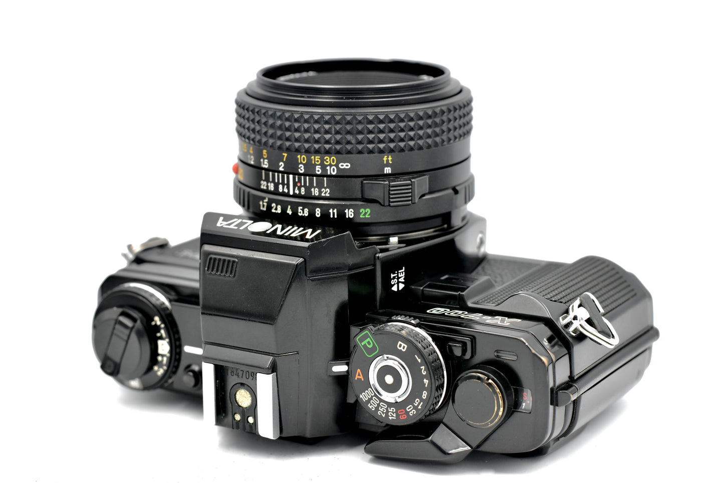 Minolta X-700 + Minolta MD 50mm 1.7
