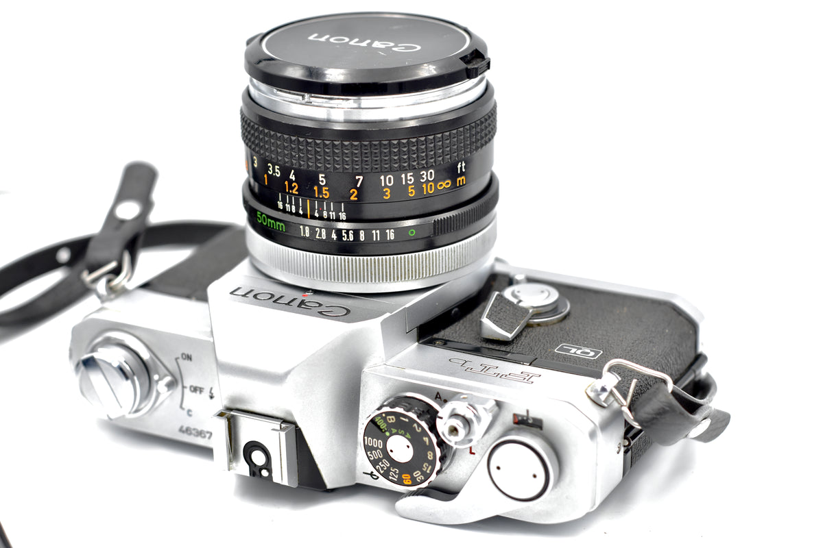 Canon FTb + Canon fd 50mm 1.8
