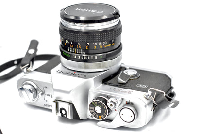 Canon FTb + Canon fd 50mm 1.8