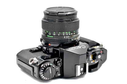 Canon A-1 + Canon NewFD 50mm 1.4
