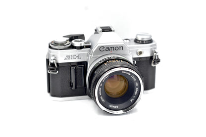 Canon AE-1 + Canon FD 50mm 1:1.8
