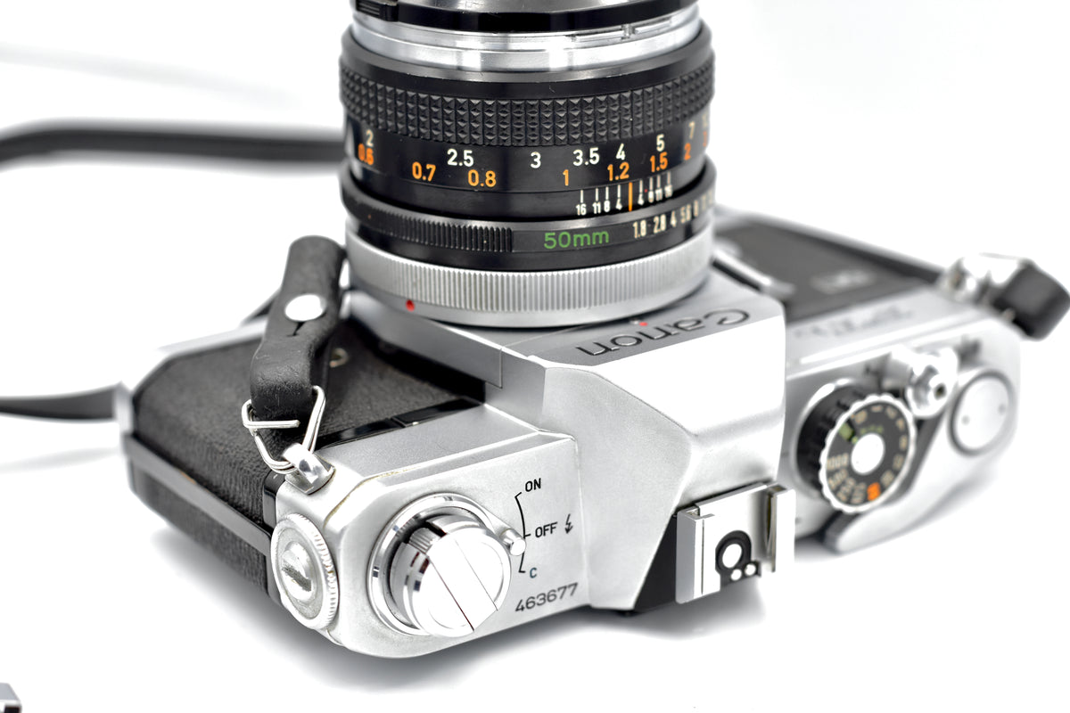 Canon FTb + Canon fd 50mm 1.8